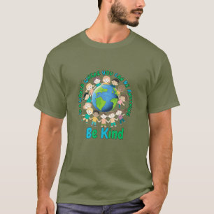 T-shirt Conception de la Journée de la Terre pour les Enfa