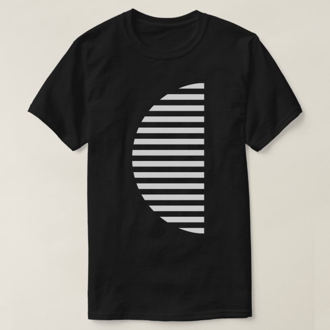 T-shirt conception de la lune (Design devant)