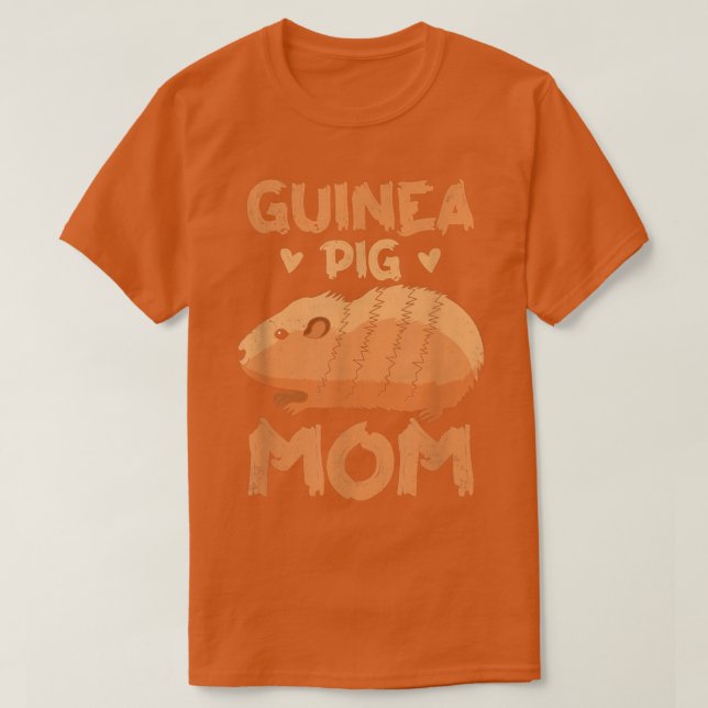 T-shirt Conception de la mère de la Guinéenne de porc pour (Design devant)