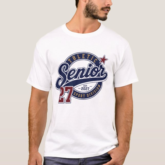 T-shirt Conception de la promotion 2027 (Devant)