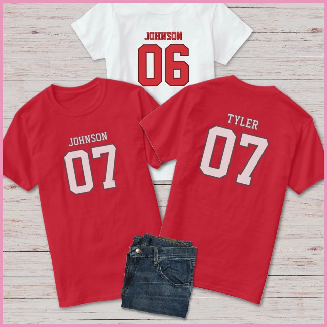 T-shirt Conception de la Saint-Valentin blanche Six Sept M (Créateur téléchargé)