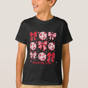 T-shirt Conception de la Saint-Valentin pour le football f