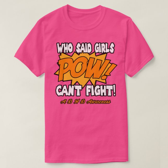 T-shirt Conception de la sensibilisation au TDAH 1 (Design devant)