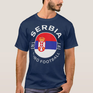 T-shirt Conception de la Serbie Euro 2024