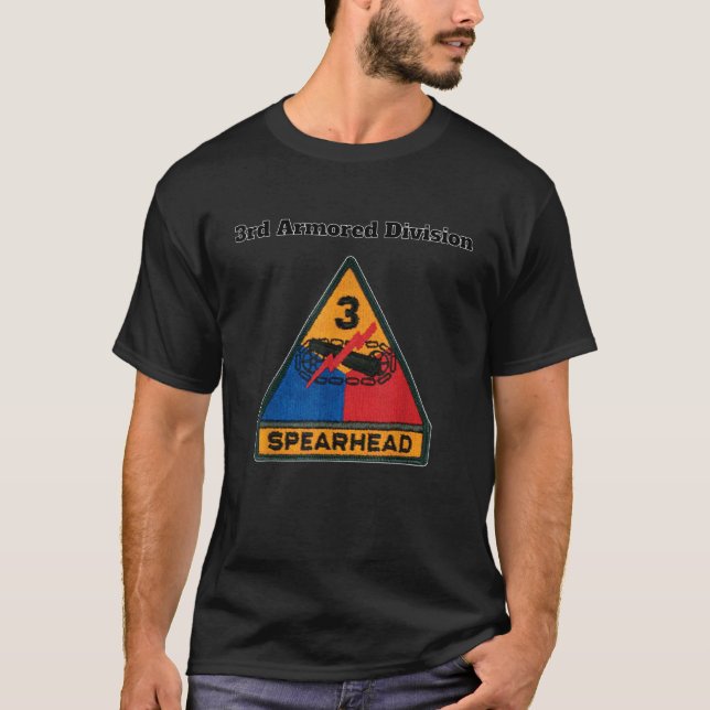 T-shirt Conception de la tête de direction de la 3ème Div  (Devant)