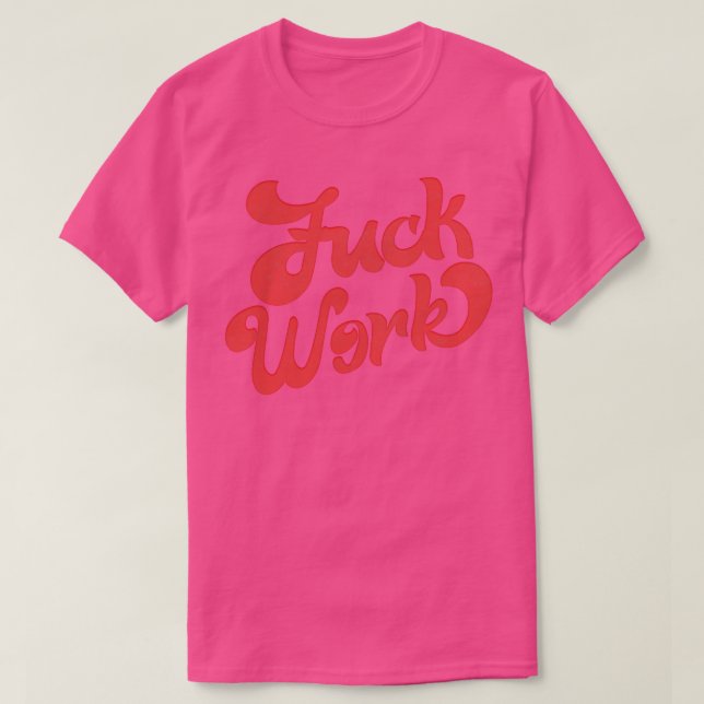 T-shirt Conception de la typographie humoristique rétro (Design devant)