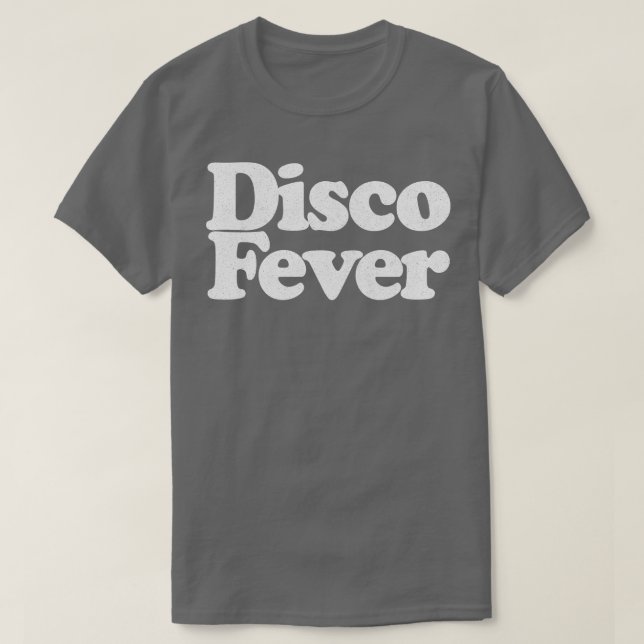 T-shirt Conception de la typographie rétro Disco Fever (Design devant)