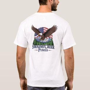 T-shirt Conception de l'aigle à balles