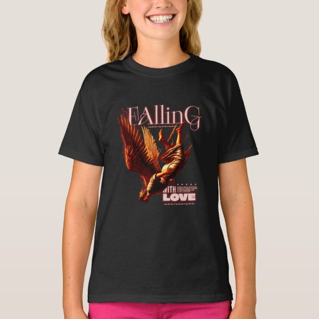 T-SHIRT CONCEPTION DE L'AIGLE QUI TOMBE (Devant)