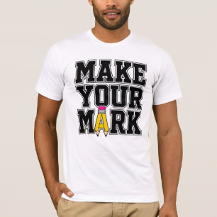 T-shirt Conception de l'école Faites Votre Marque