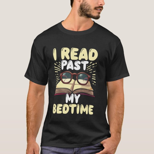 T-shirt Conception de lecture de livres pour les amateurs  (Devant)