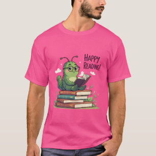 T-shirt Conception de lecture de vers de livre