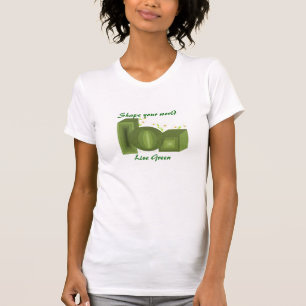 T-shirt Conception de l'environnement et verte