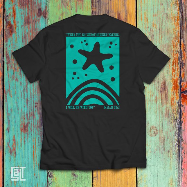 T-shirt Conception de l'étoile de mer chrétienne quand tu  (Créateur téléchargé)