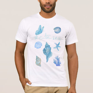 T-shirt Conception de lettre d'amour-Amour, Les îles Caraï