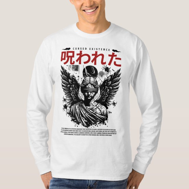 T-shirt Conception de l'existence maudit (Devant)