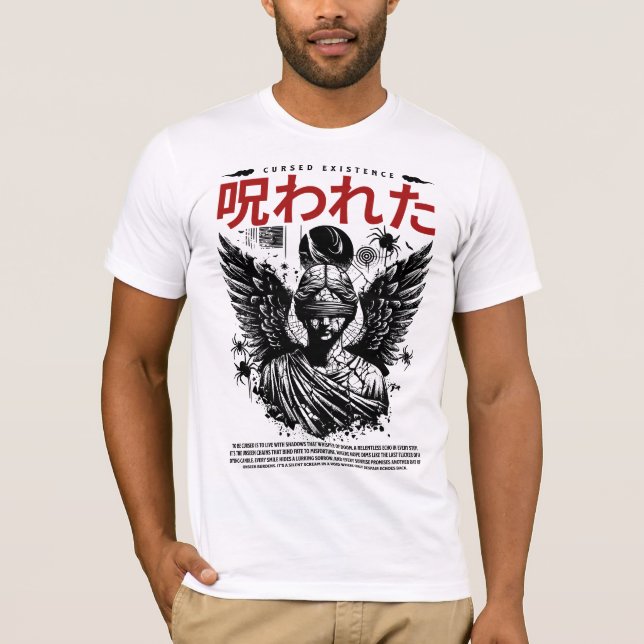 T-shirt Conception de l'existence maudit (Devant)