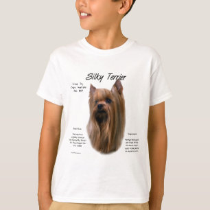 T-shirt Conception de l'histoire du Terrier soyeux