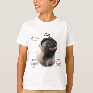 T-shirt Conception de l'historique des carlins