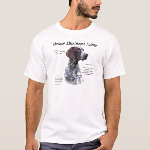 T-shirt Conception de l'historique des pointeurs courts al