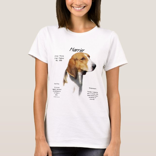 T-shirt Conception de l'historique du harceleur (Devant)