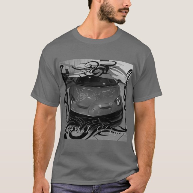 T-shirt Conception de l'huile de Trib Bw (Devant)