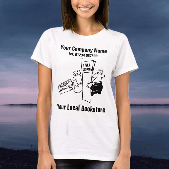 T-shirt Conception de librairie locale, de vendeurs de liv (Créateur téléchargé)