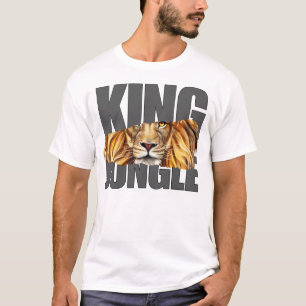 T-shirt conception de lion