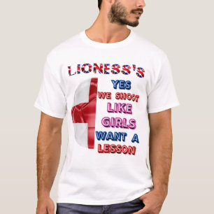 T-shirt Conception de Lioness Soutien à l'équipe