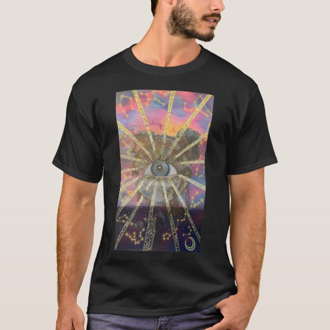T-shirt Conception de l'œil (Devant)