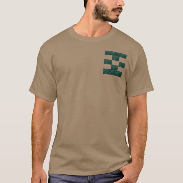 T-shirt Conception de l'oeil Cool écologique (Devant)