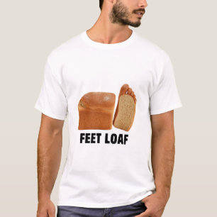T-shirt Conception de logo Bread Brainrot Pain Noir Texte