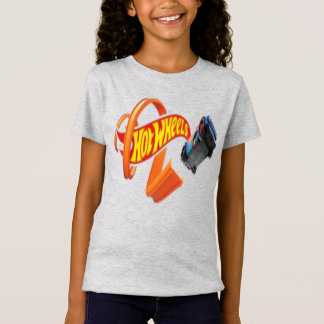 T-Shirt Conception de logo de flamme de piste de course de