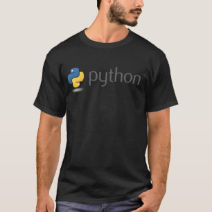 T-shirt Conception de logo de python