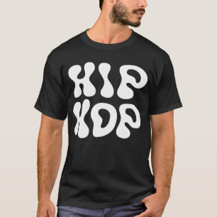 T-shirt Conception de logo de typographie gras Hip Hop T-S
