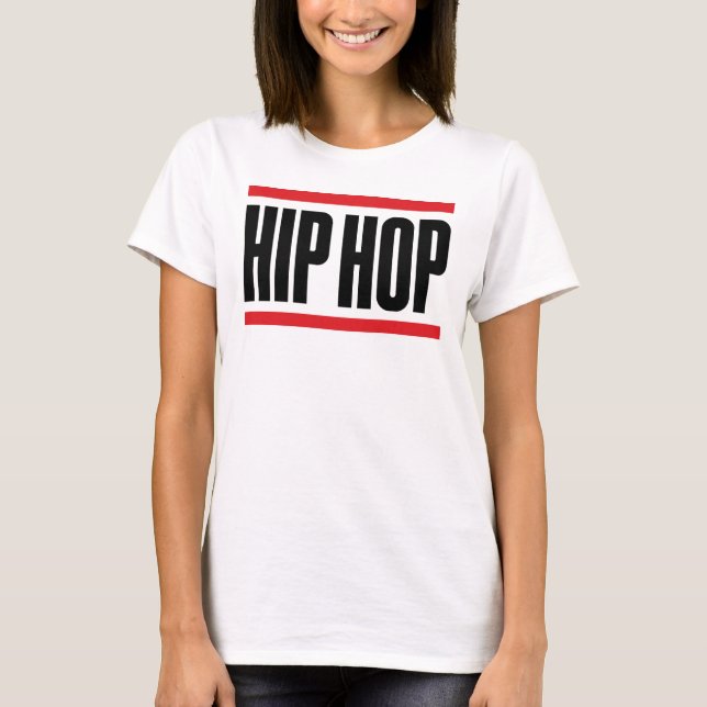 T-shirt Conception de logo hip hop audacieuse et simple av (Devant)