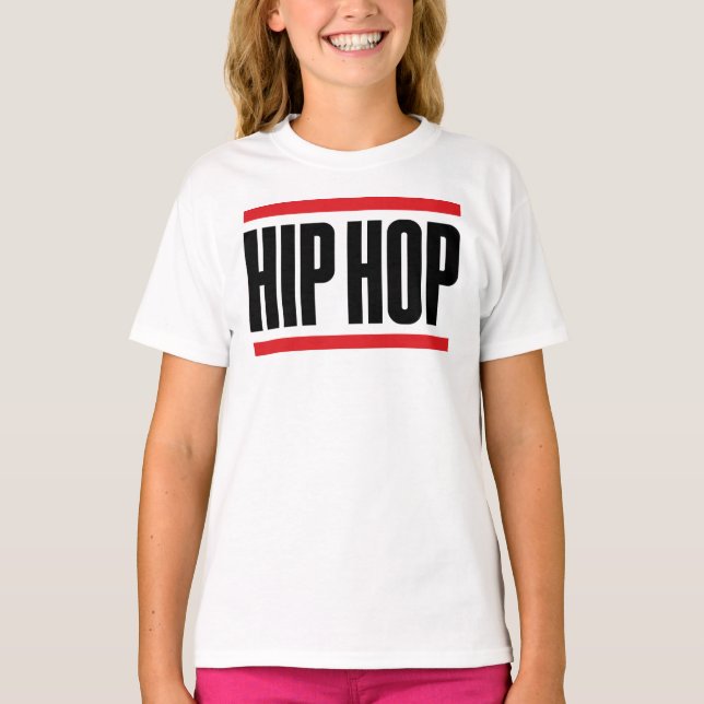 T-shirt Conception de logo hip hop audacieuse et simple av (Devant)