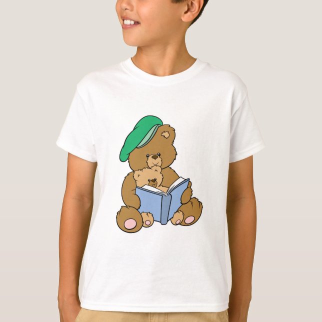 T-shirt Conception de l'ours en peluche (Devant)