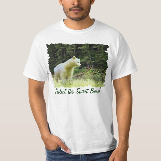 T-shirt Conception de l'ours pour les animaux et les anima (Devant)