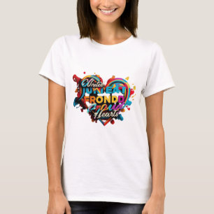 T-shirt "Conception de l'unité en gras"