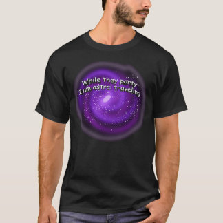 T-shirt Conception de l'univers de projection Astral
