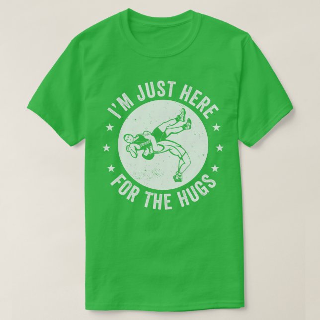 T-shirt Conception de luttes de luttes pour hommes (Design devant)