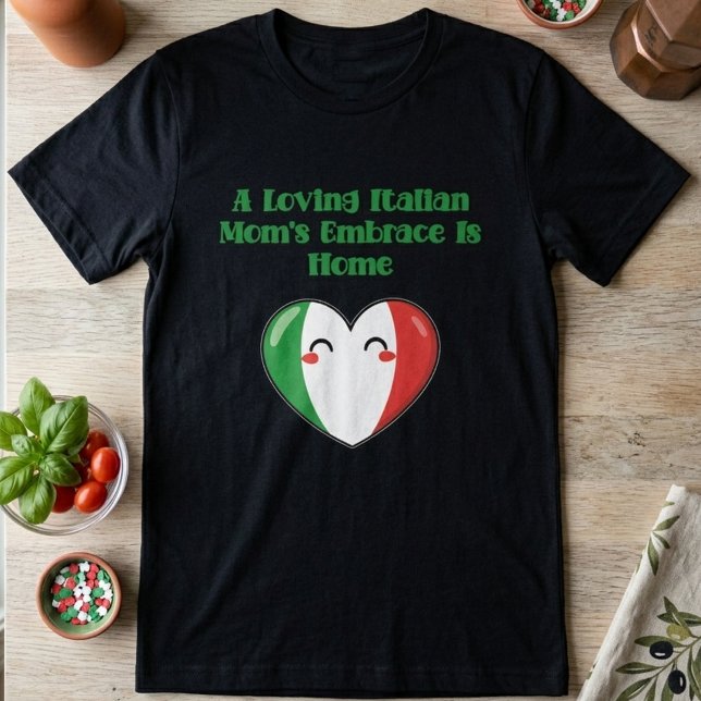 T-shirt Conception de maison est l'étreinte d'une mère ita (Créateur téléchargé)