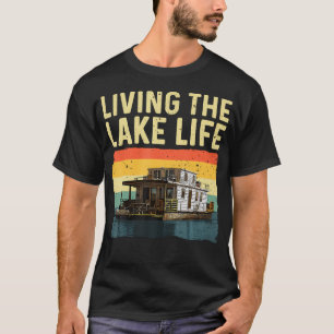 T-shirt Conception de maison flottante pour hommes femmes