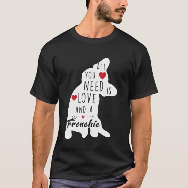T-shirt Conception de maman de chien Frenchie pour les amo (Devant)
