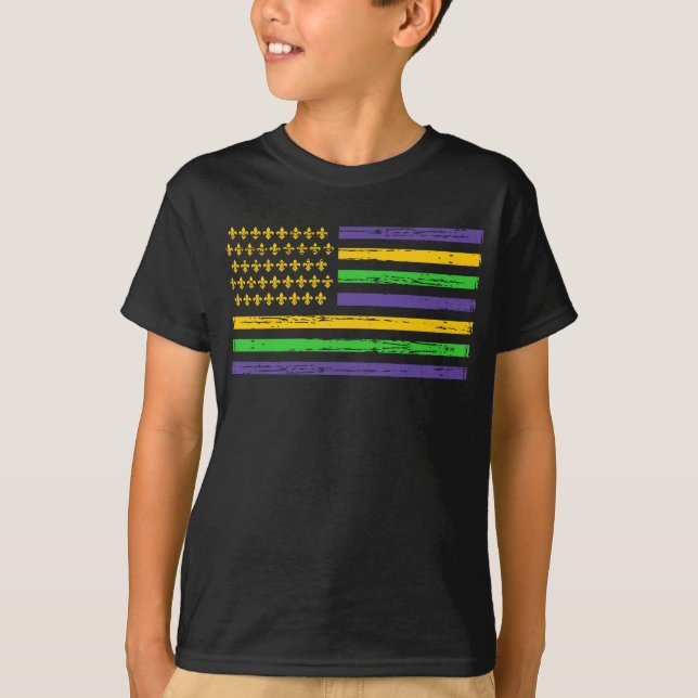 T-shirt Conception de mardi gras (Devant)