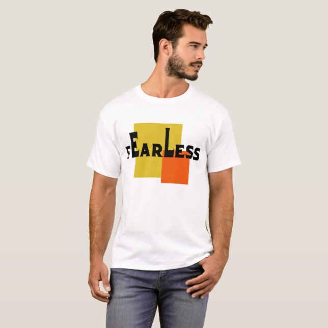 T-shirt Conception de marque géométrique abstraite moderne (Devant entier)