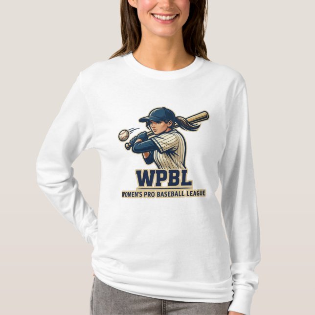 T-shirt Conception de mascotte de la ligue professionnelle (Devant)
