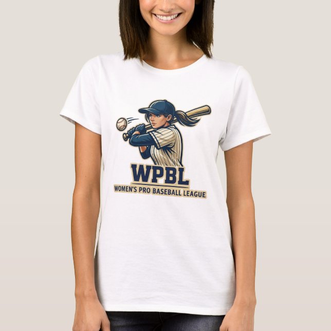 T-shirt Conception de mascotte de la ligue professionnelle (Devant)