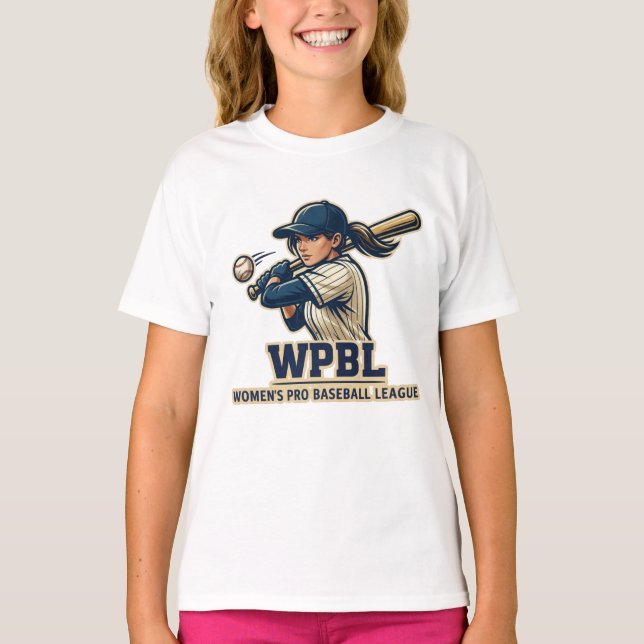 T-shirt Conception de mascotte de la ligue professionnelle (Devant)